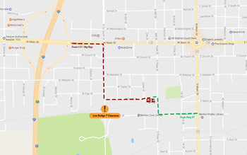Directions To Benton RV Storage
